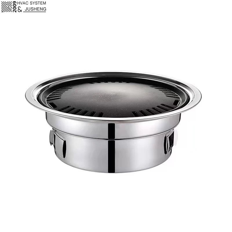 

High Quality Table Top Commercial Korean Bbq Grill, Silver