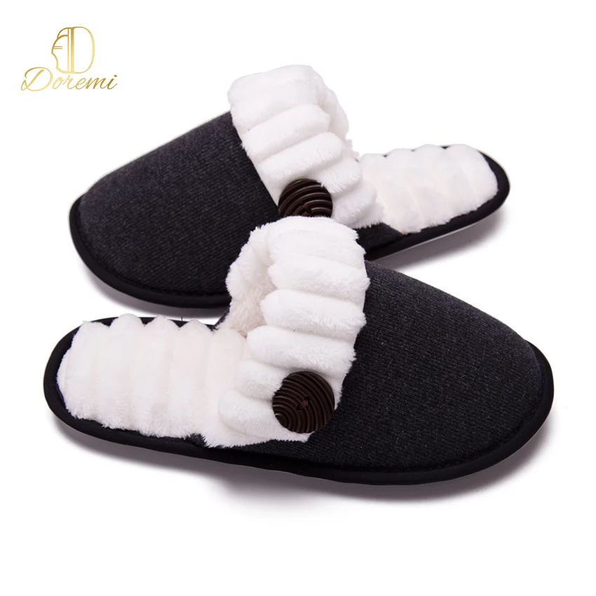 

Womens Fuzzy Fluffy House Slippers Slide Furry Fur Sandals with Strap Soft Plush Open Toe Indoor Outdoor