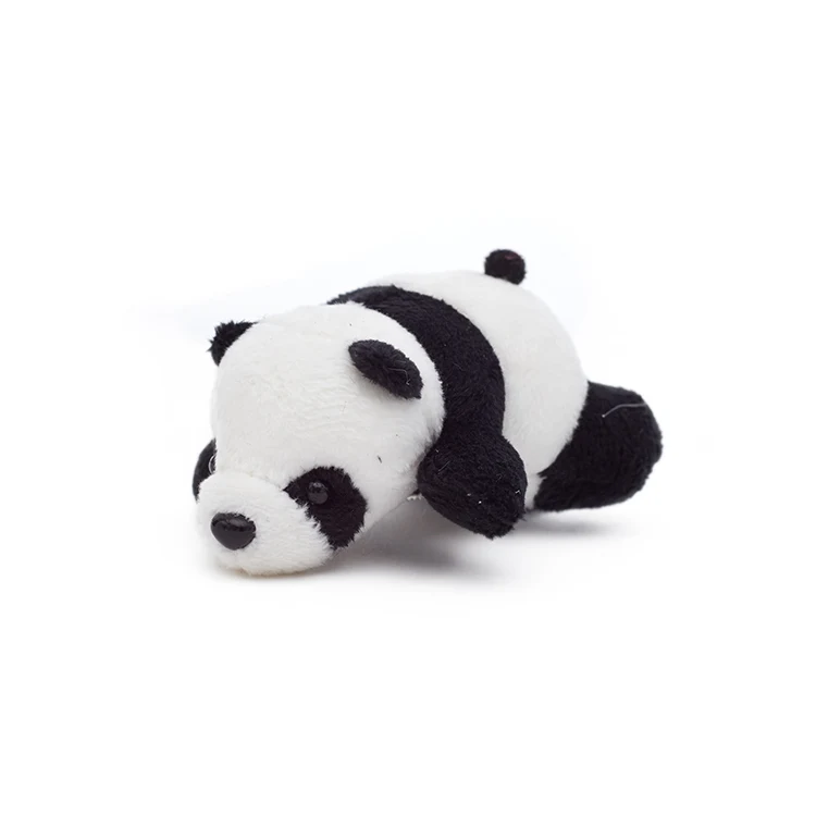 

Mini Panda Clip Plush Toys Cute Panda Clip Decoration Gift Small Pendant Toy