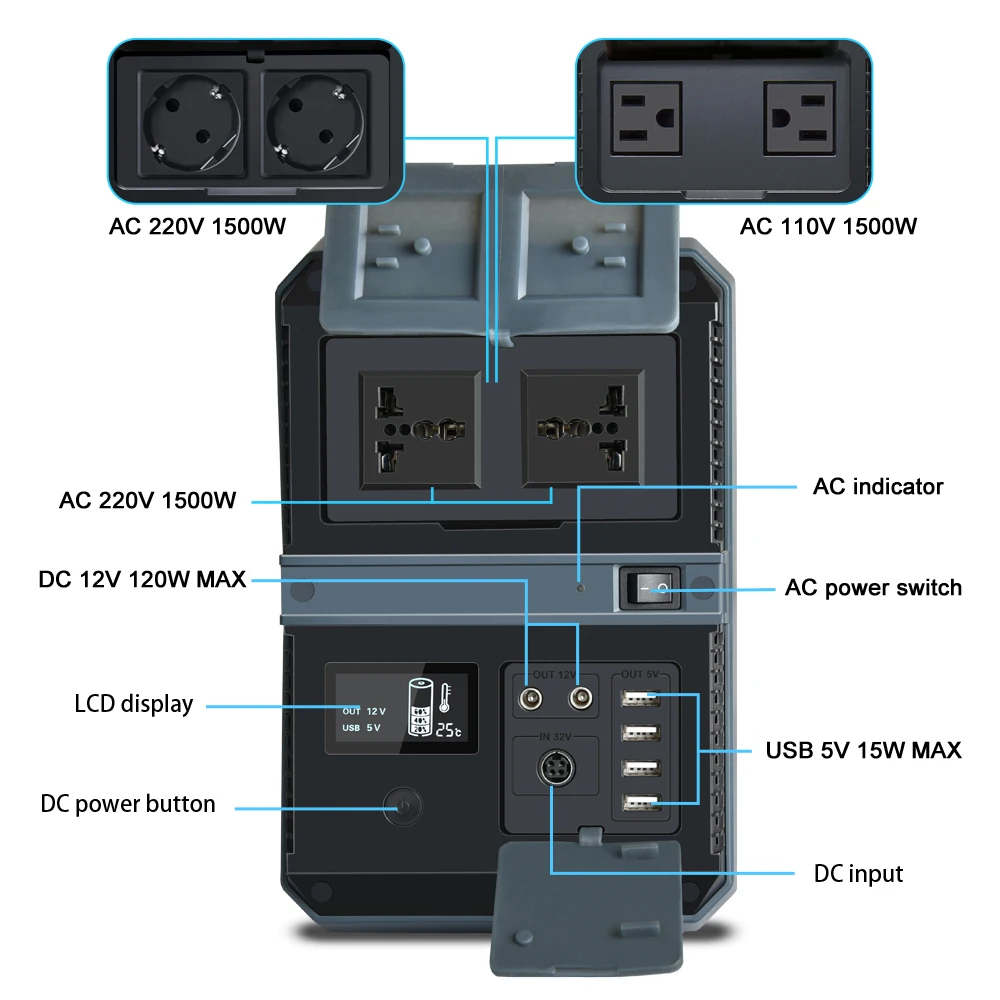 

2021 baesus multifunction power bank for fishing camping