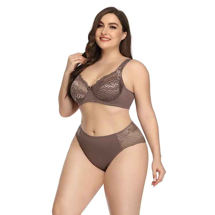 

Wholesale Plus Size Padded Women Seamless Bra sets