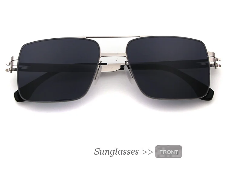Luxury Trendy Gradient Polarized Sunglasses High End Sunglasses  Brand Name New Design Polarized Sunglasses uv400 For Men