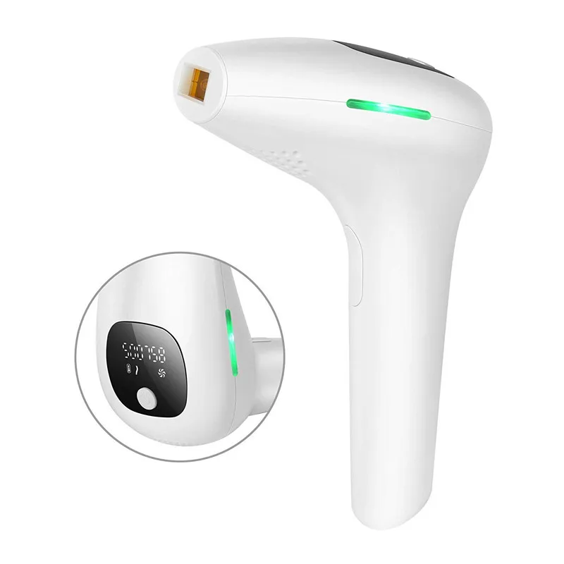 

Portable laser hair removal home use IPL Laser Hair Removal Device for women, White