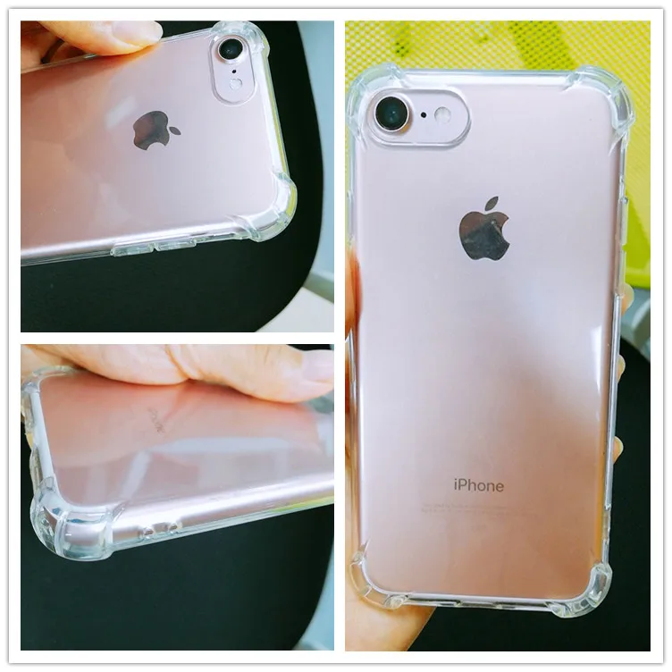 Wholesale Transparent Clear Soft Tpu Shockproof Mobile Phone Cover For