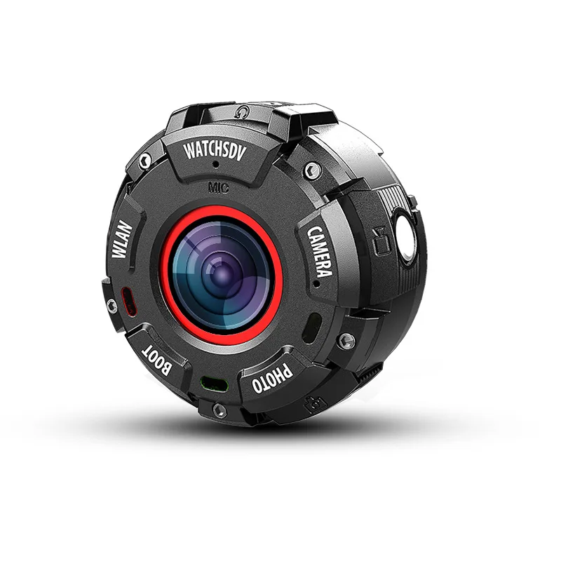 

Wifi 1080p Motor riding sport camera 360 bike outdoor recording camera easy carry 4k high quality picture camera, Black