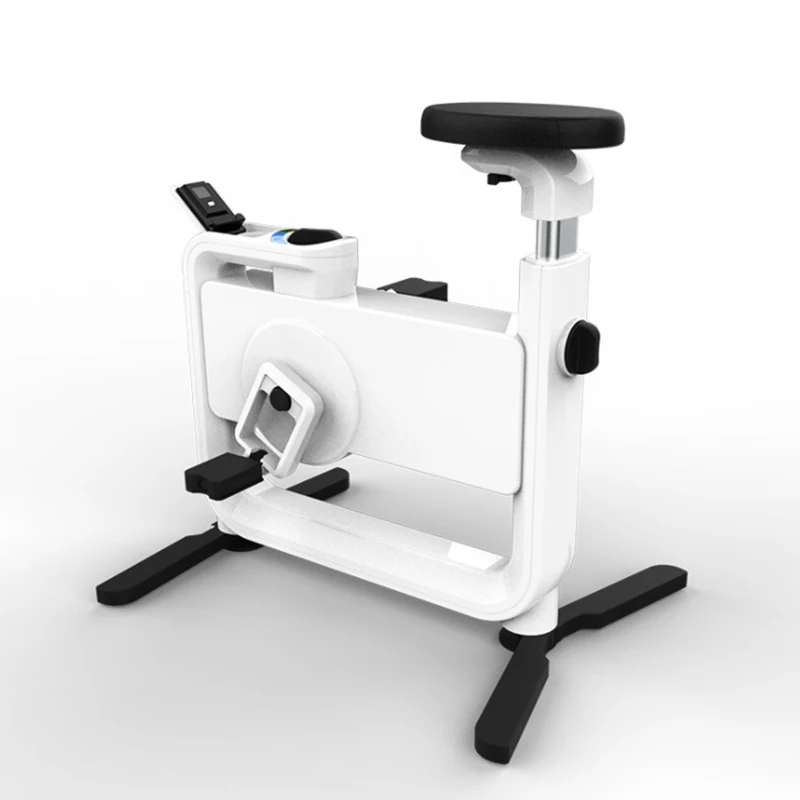 

2021 Vivanstar ST6510 Mini Foot Foldable Fitness Bike Quiet Indoor Magnetically Controlled, White