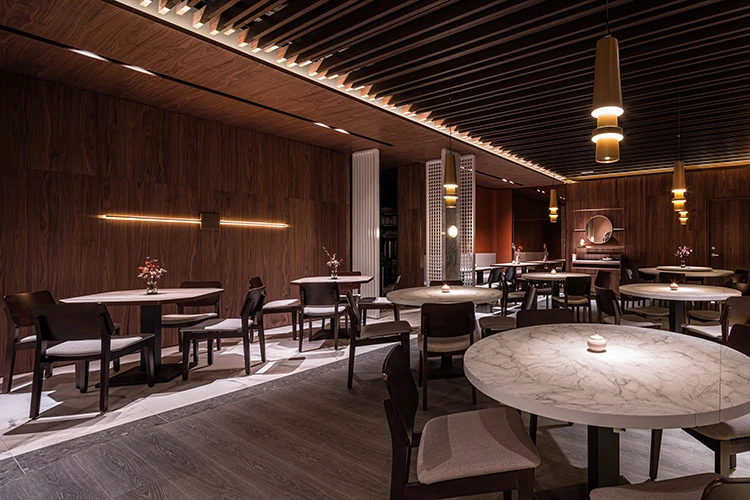 Custom Modern High Level Restaurant Furniture Table And Chair For