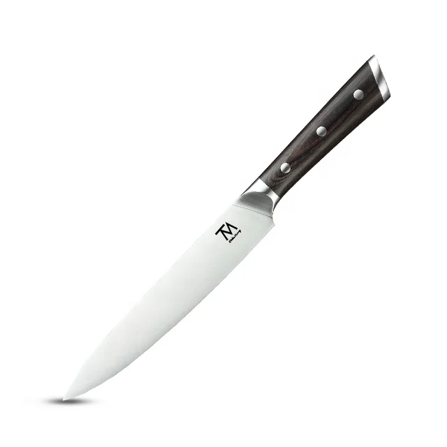 

8 Inch Professional Chef Cutting Cooking Sharp Chinese Meat Carving Stainless Steel Slicing Knife