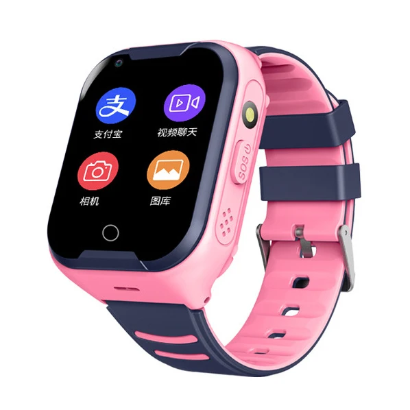 

2020 High-end 4G Wifi Video SOS Call Monitor Tracker Smart Kids Watch Gps