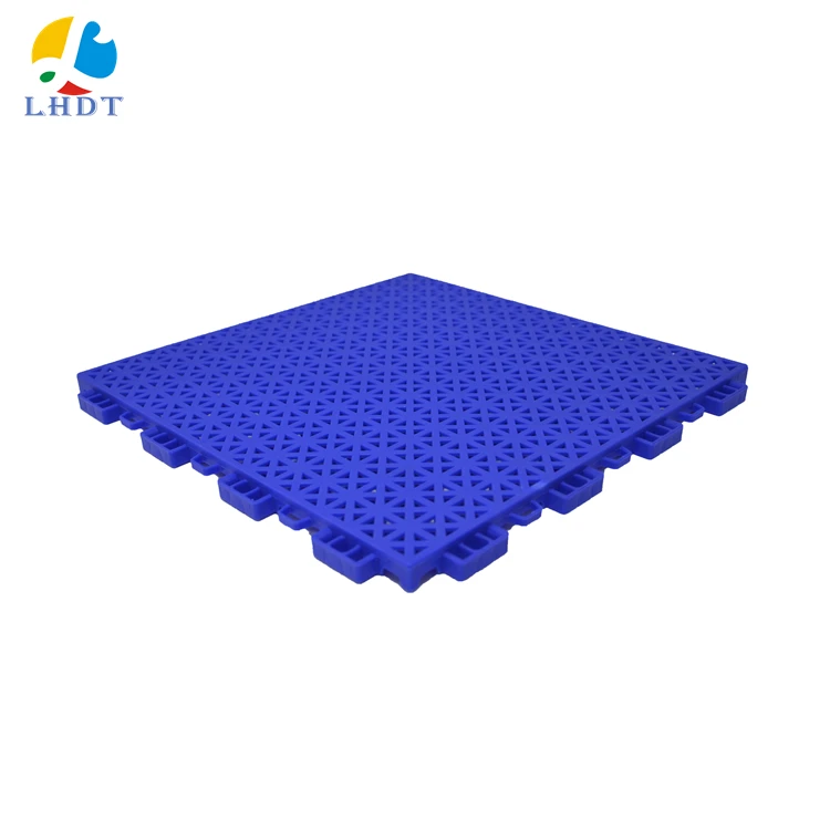 

Sport floor Plastic square carpet for basketball court flooring tiles interlocking outdoor plastic, 12 colors