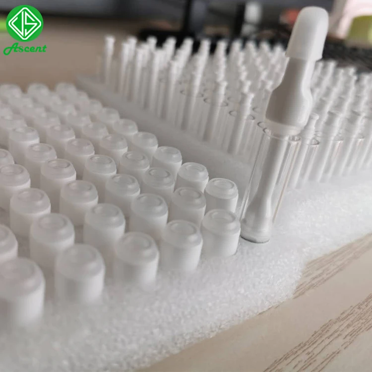 
factory popular Ceramic coil 0.5/1ml cbd carts Ascent ceramic oil cartridge 