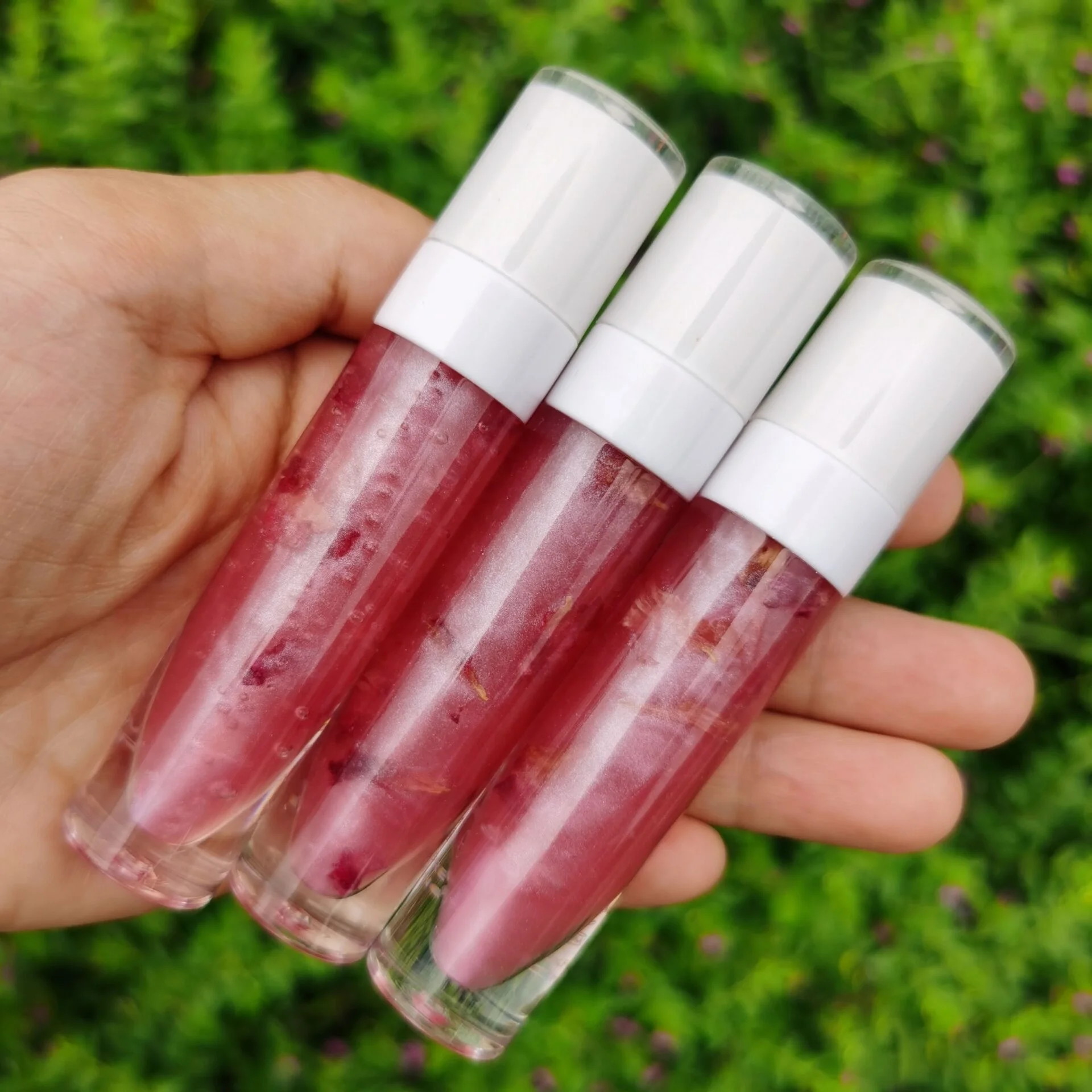 

Lip Gloss Flowers Lipgloss Cosmetics Lipstick Private Label Base Oil Nude Glosses Clear Plumper Vendor Keychain Vegan Makeup