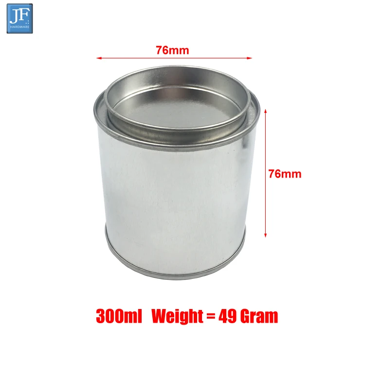 Sgs Round Mini Empty Metal Paint Cans Wholesale Press Tin Cans With Lid