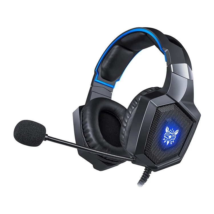 

Wholesale China Factory ODM/OEM High Quality USB LED Light Gaming Headset Wired Noise Canceling Headphone game, Black