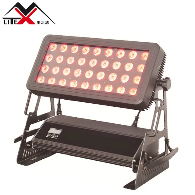 Outdoor building 36pcs rgbw 4in1 led waterproof wall wash light for beautify hotel