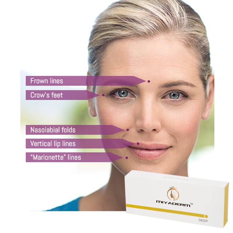 

2ml 24mg ha dermal fillers for chin implant