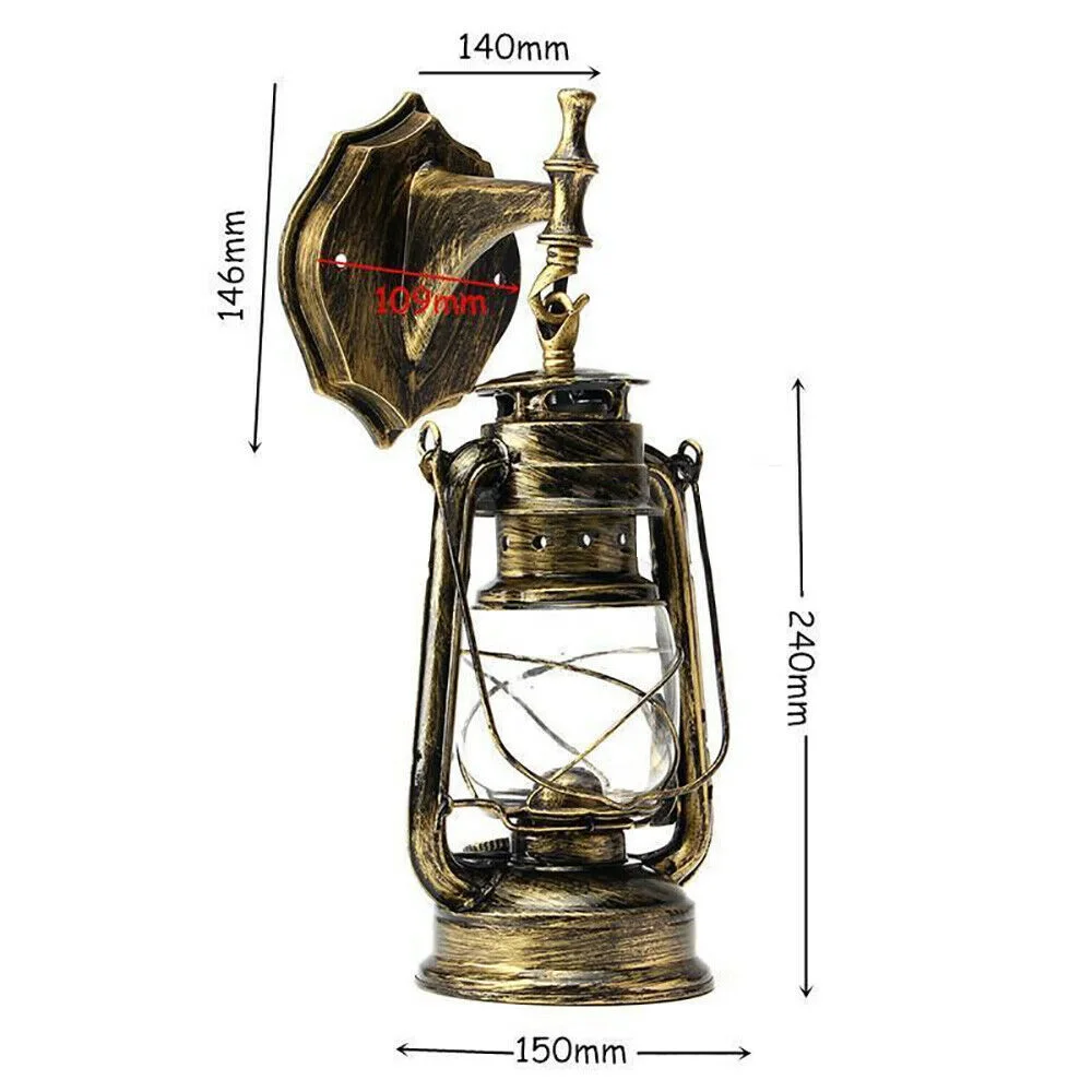 Бра керосинка ретро светильник