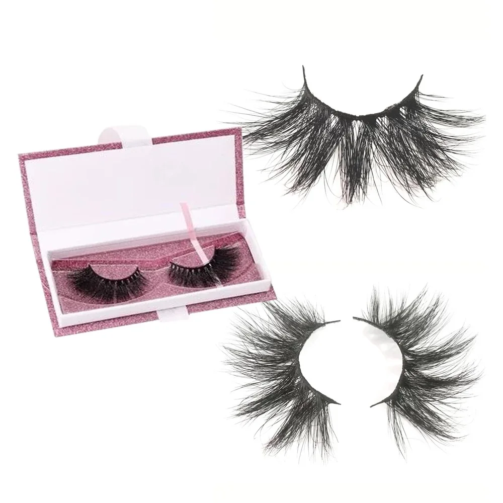 

2021 Natural Magnetic Eyelashes Magnetic Eyelashes Kit Eyelash Boxes Custom Logo, Black color