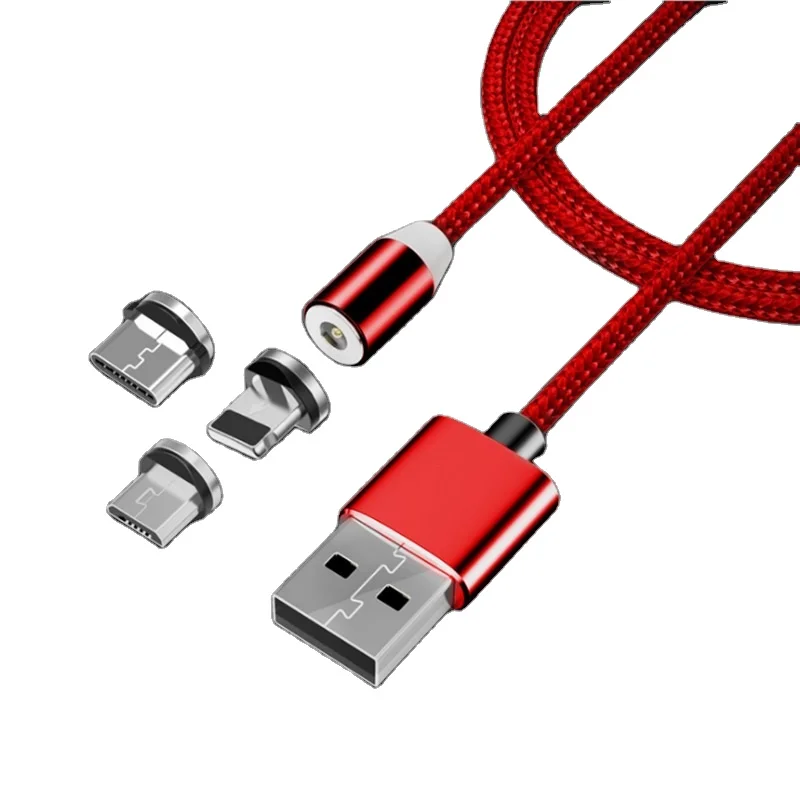 

Hot Selling 360 Rotation Magnetic High Speed Cable with Micro USB Connector