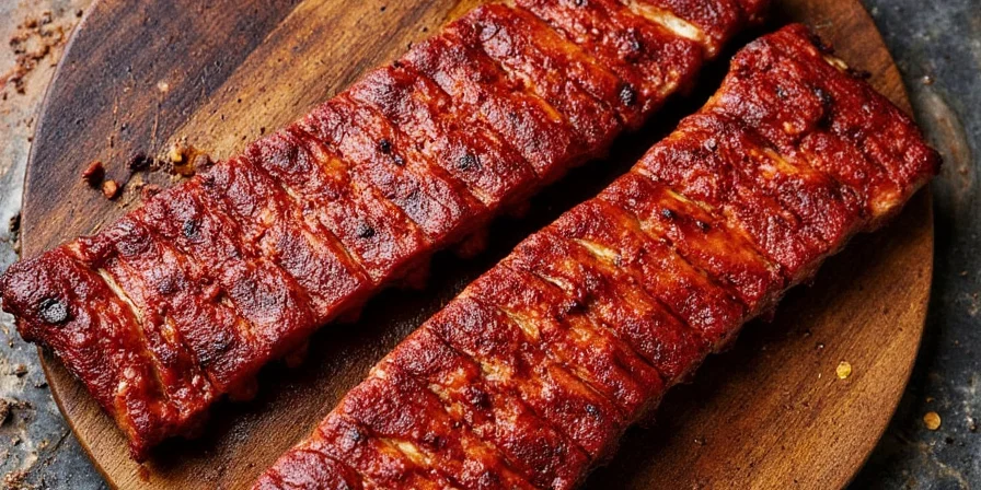 Smoking St. Louis ribs on a charcoal smoker