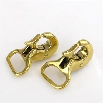 

MeeTee BD234 21mm Brass Hook Buckle Bag Quick Buckles DIY Handmade Clothing Accessories