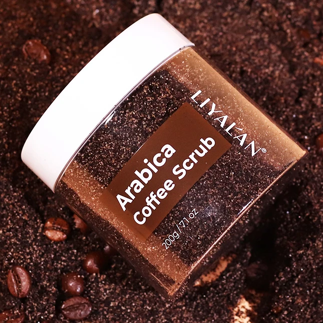 

Private Label Body Fat Burning Smoothing Skin Exfoliator Organic Vegan Arabica Coffee Body Scrub