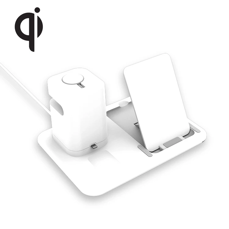 

3 in 1 Qi Wireless Charger 15W Fast Charging stand Station For iPhone 11 12 Pro max XS XR X8 Airpods Pro Apple Watch