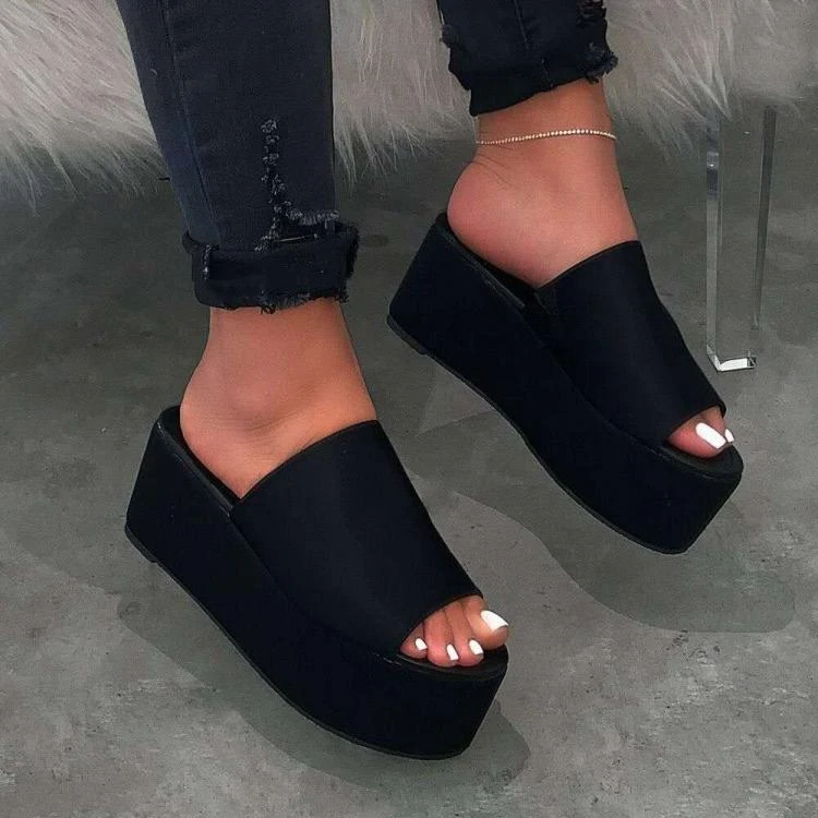 

hot sale 2020 new arrival Flange Women Sandals Synthetic Leather & breathable leopard 486807