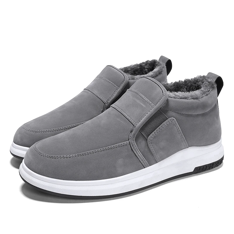 

Factory Price Snowboots Durable Non Slip Winter Man Shoes Comfortable Warm Fur Line Men Shoes For Winter