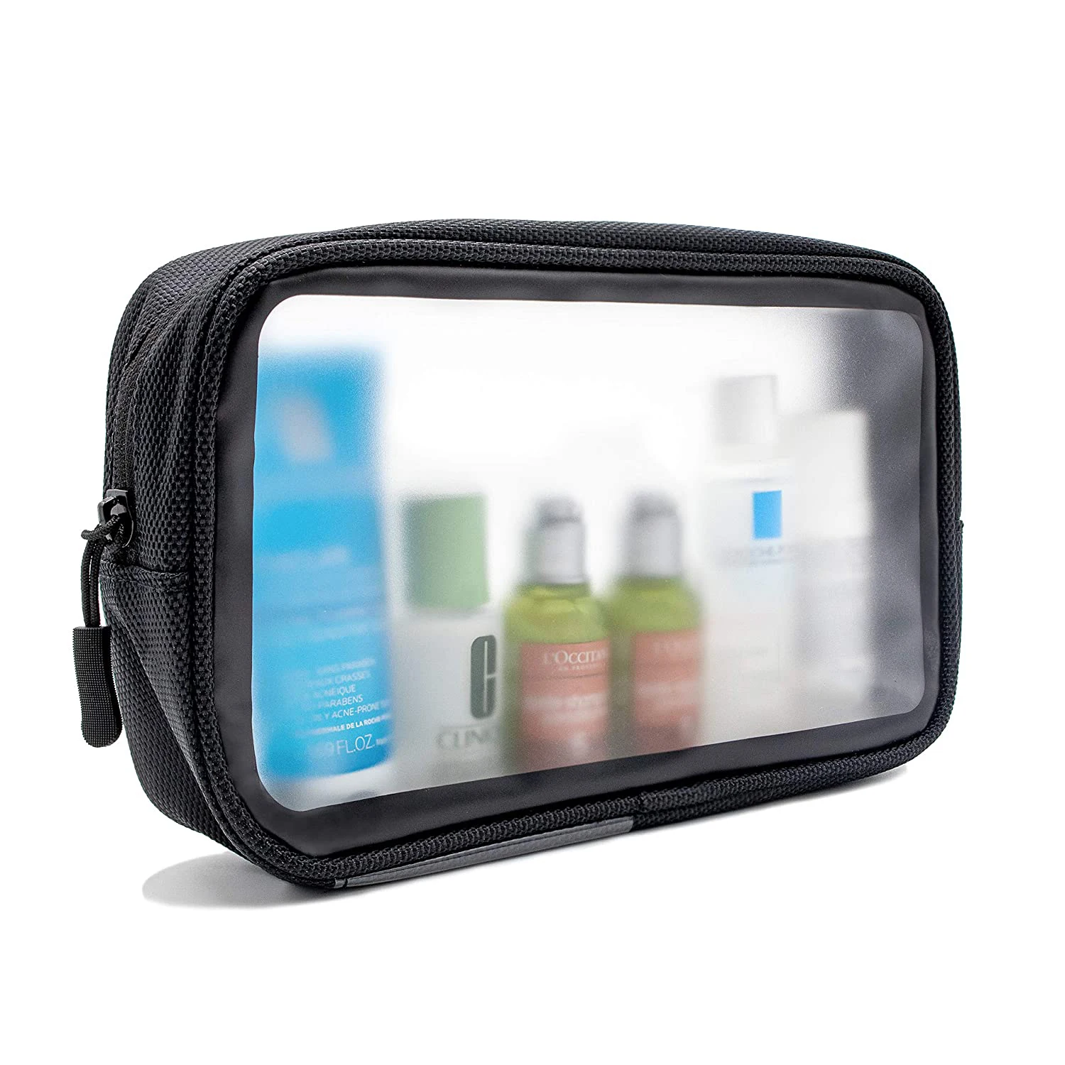 

Custom Matte Clear PVC Travel Toiletry Bag Pouch for Cosmetics