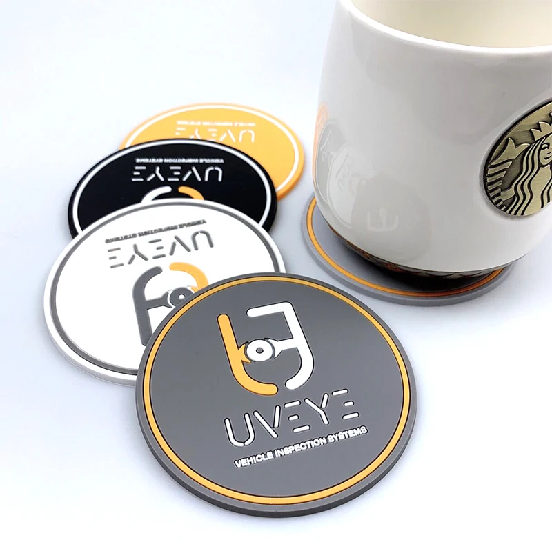 

Customized LOGO Eco-Friendly Cup Coaster Set, Pantone color