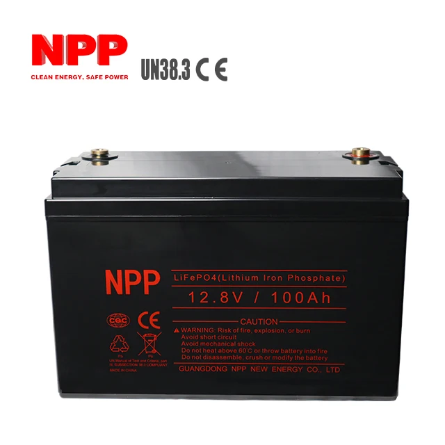 Npp 12.8 V 100 Ah Solar Energy Lithium Battery Pack 12.8v 100ah Lifepo4 ...