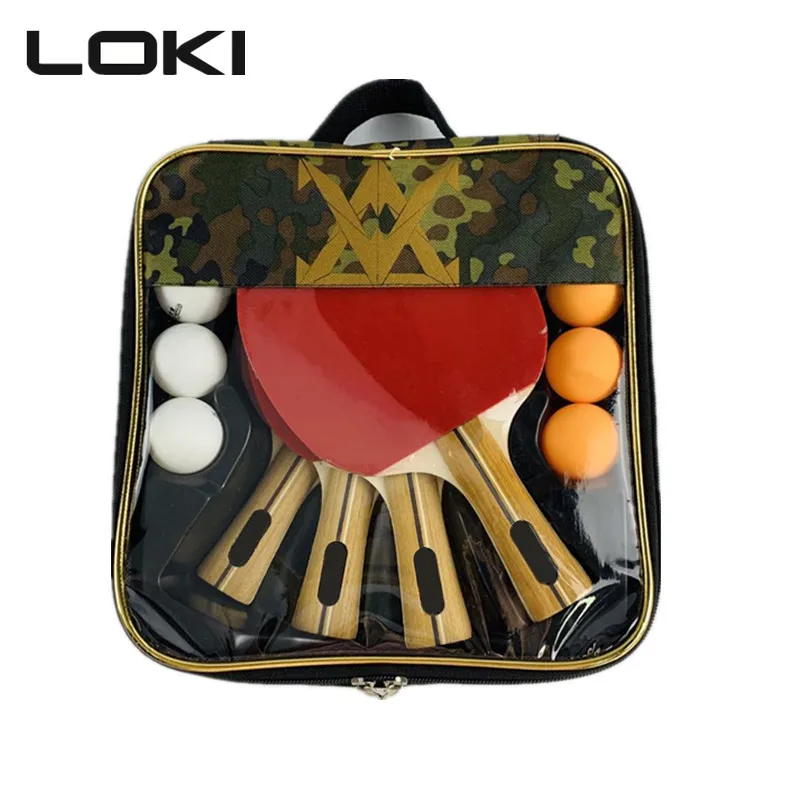 
LOKI Customized logo good quality professional table tennis racket set  (62122870210)
