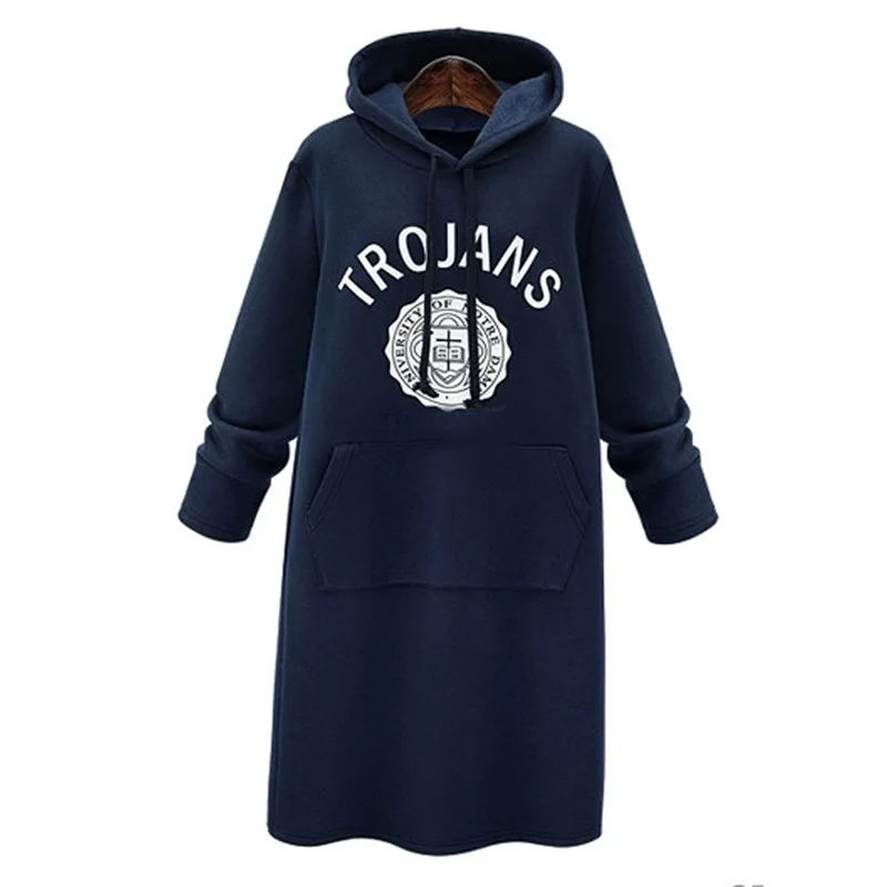 

2021 wholesale customize cute print oversized thick hoodie custom hoodie dresses, Customized color