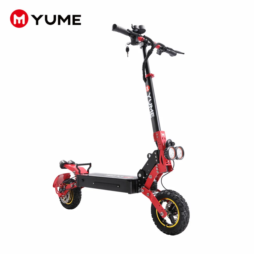 YUME  2020 new design powerful e scooter 800w single motor  foldable electric scooter for adults