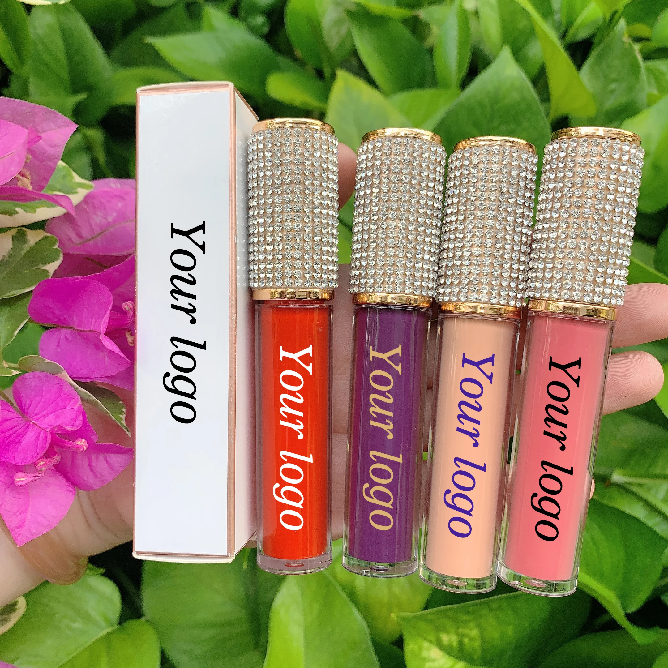 

Fast delivery brillant a levre certified vegan matte lipstick private label liquid lipgloss wholesal lot lip gloss