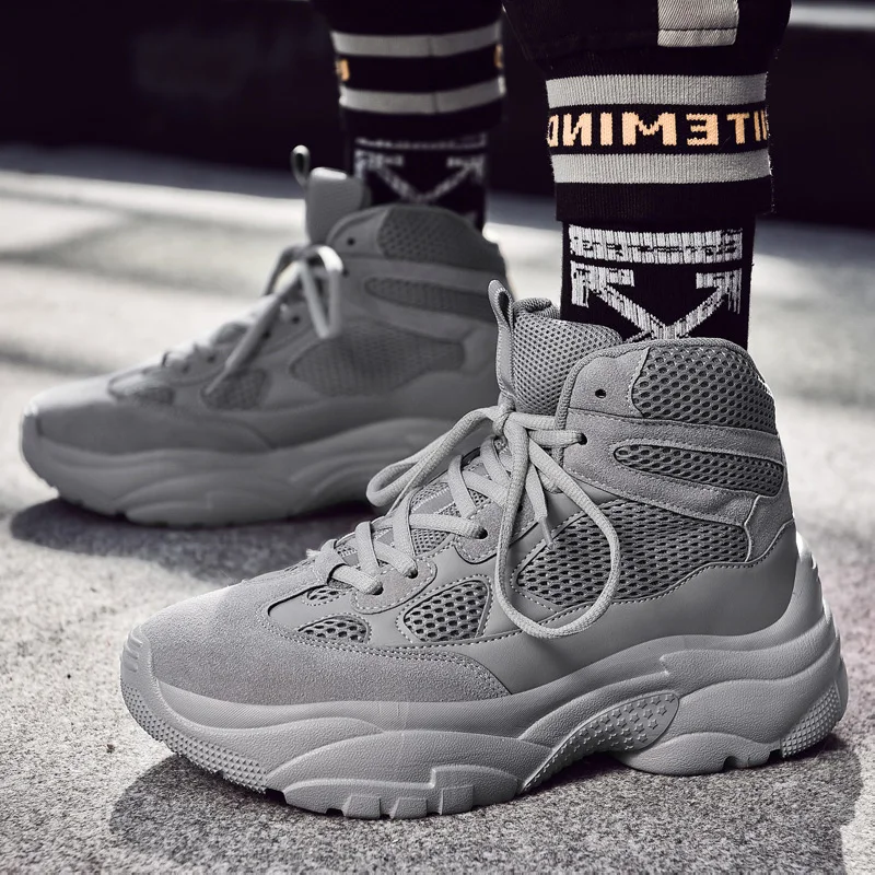 

High Quality Wholesale Fashion Casual Sport Mesh Stylish Boot Breathable Running Shoe Sneaker for Men, All color available