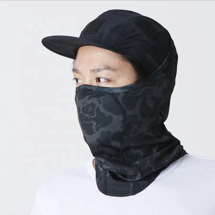 

2020 new style AC-061R Moisture Wicking Sun Protection face mask fishing Shimano fishing face shield