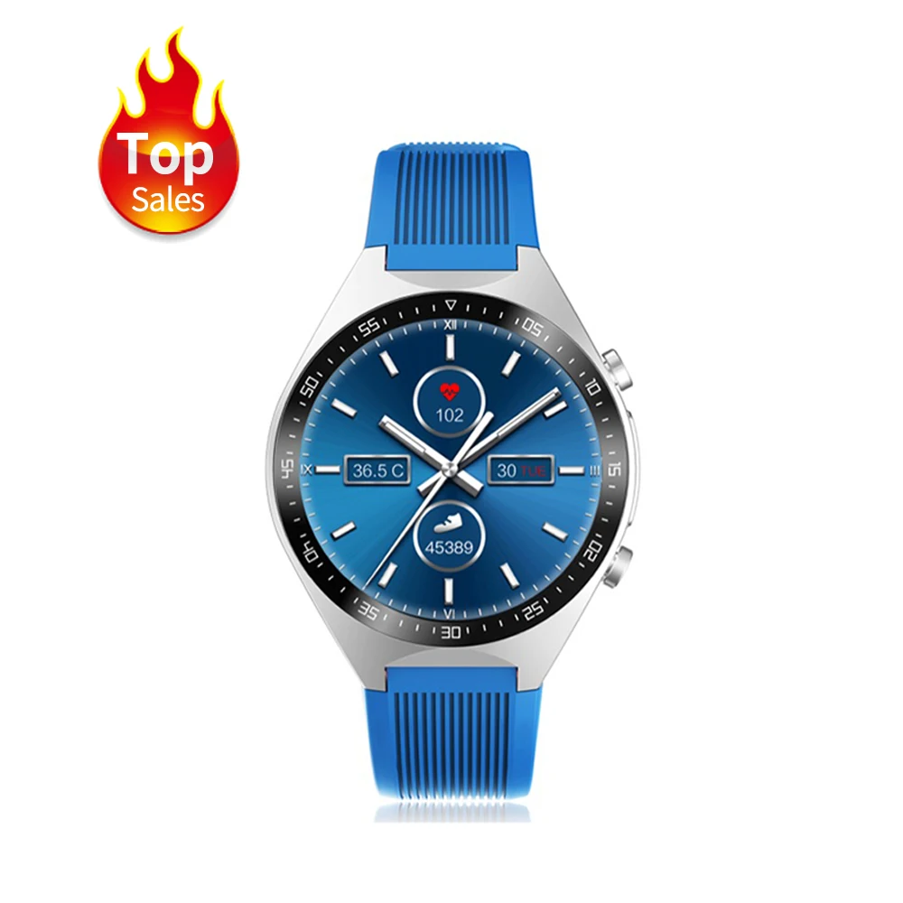 

2021 OEM full screen ecg fitness blood oxygen smart watch waterproof ip68 relojes inteligentes bt android smart watch