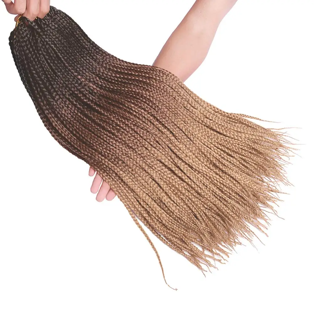 

Fast delivery ombre box braids crotchet braid hair zizi braids hair for black women