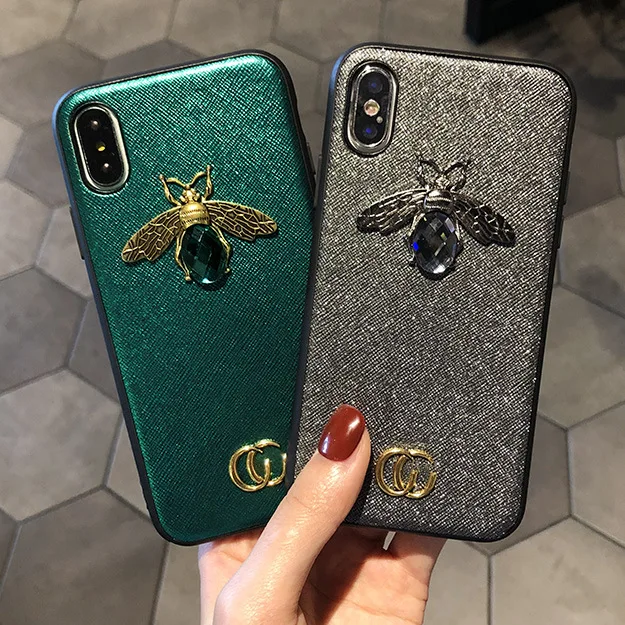 

Diamond Bee Soft PC+TPU Case For iPhone 12 11Pro X XR XS Max 7 8 6 6s Plus Lens Protection Waterproof Non-slip Phone Cover