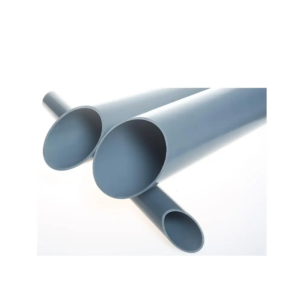 Lightweight Plastic Pipe Gray Pvc Water Supply Pipe With Good Price