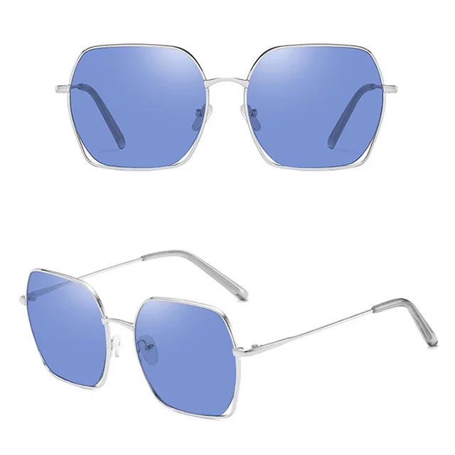 

DLL9124 2020 New sunglasses for women fashion Metal frame Shades Sun Glasses square eyewear occhiali da sole