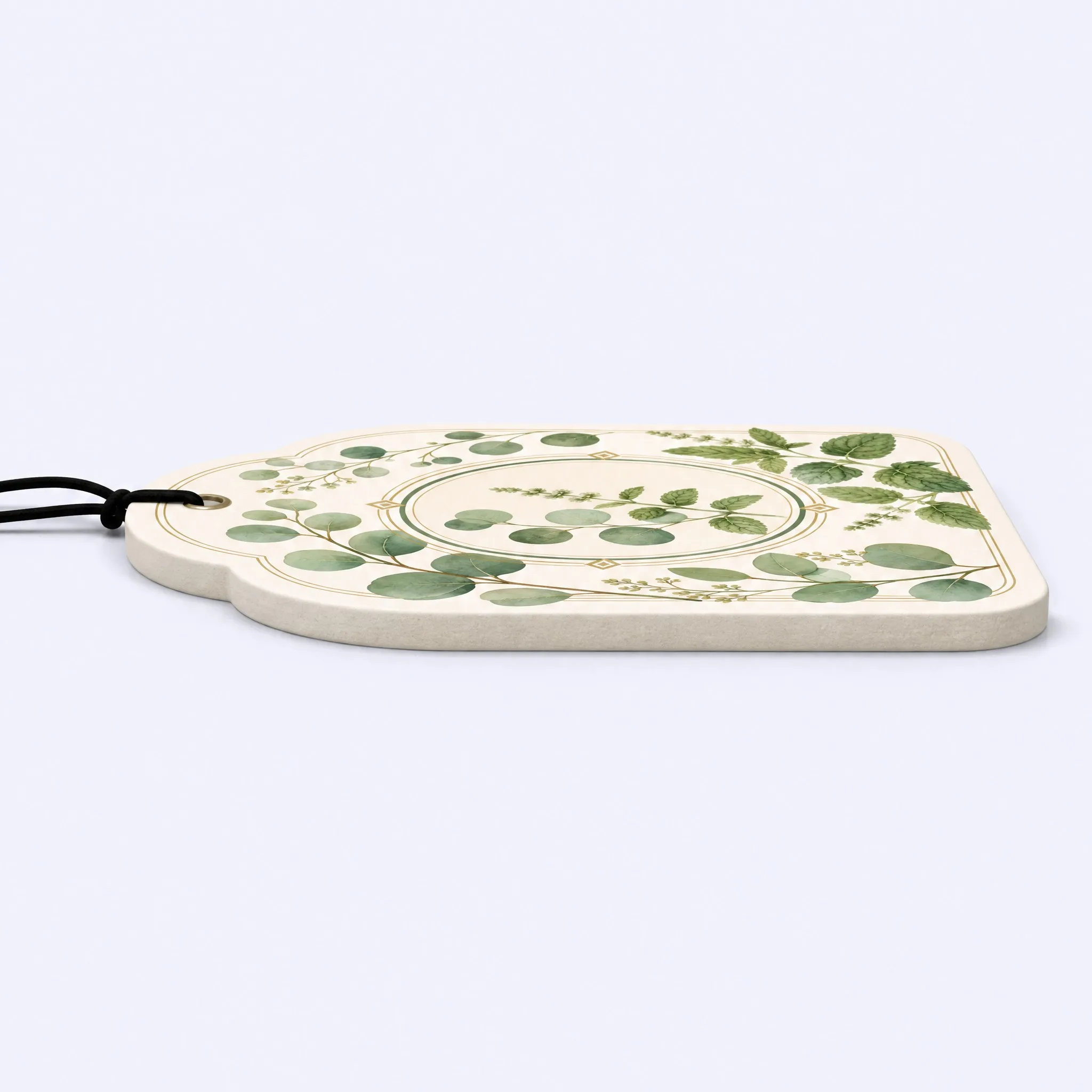 Side Profile Thickness View of High-Density Fragrance Absorbing Pulp Board