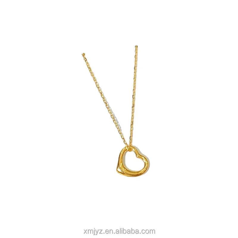 

Certified 5G Gold Necklace Women's New All-Match Set Chain 999 Pure Gold Necklace 24K Pure Gold Necklace