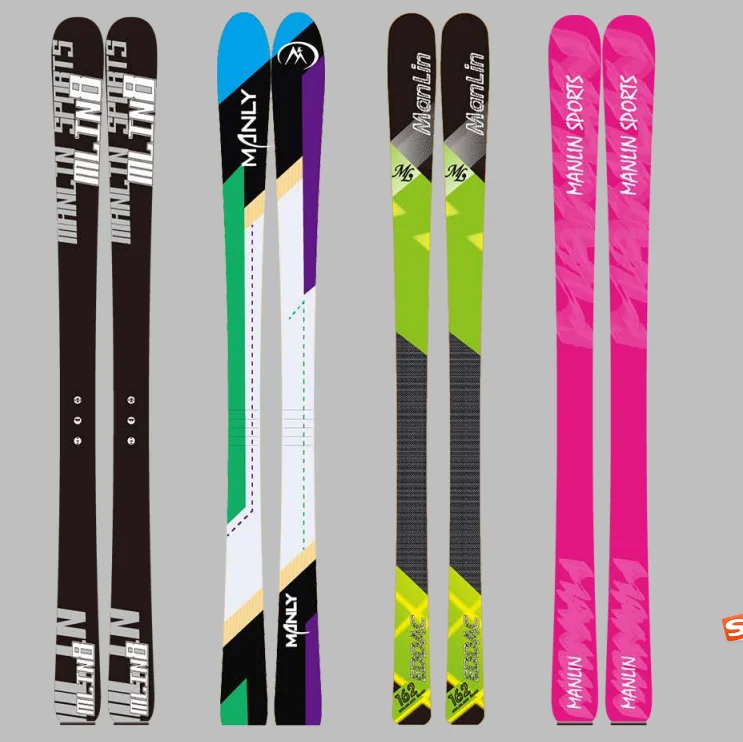 

wood core ski outdoor winter sports wholesale skis and snowboard manufacturer China, Colors