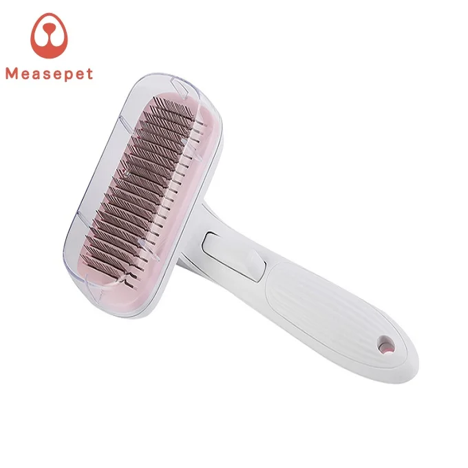 
Eco-friendly Automatic Hair Removal Brush Retractable Needlet Dog Grooming Comb 