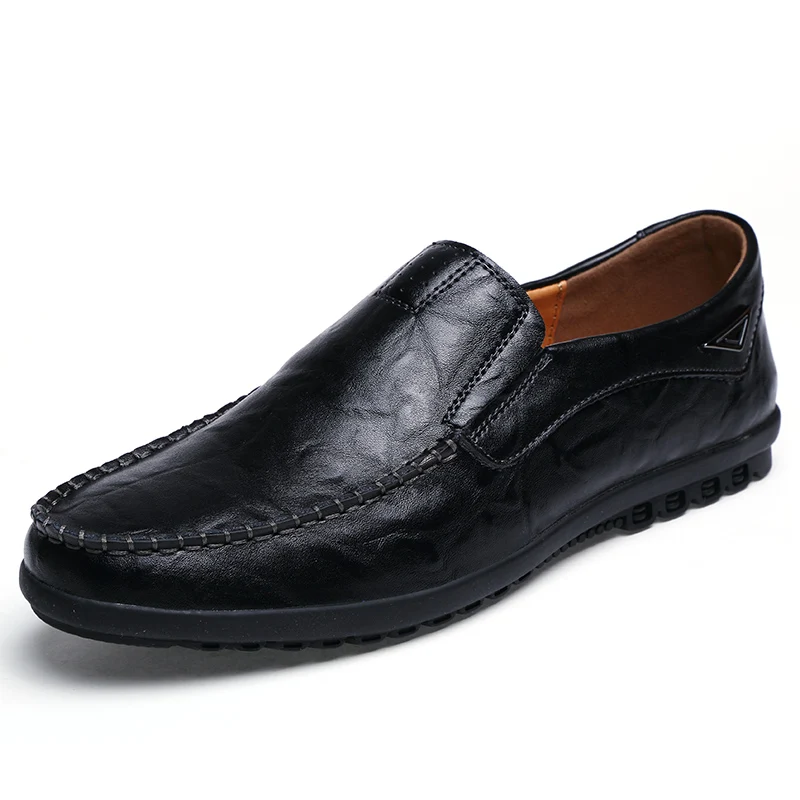 

Soft Leather Loafers Casual Shoes Moccasins For Men Leather men's casual dress shoes men leather shoes