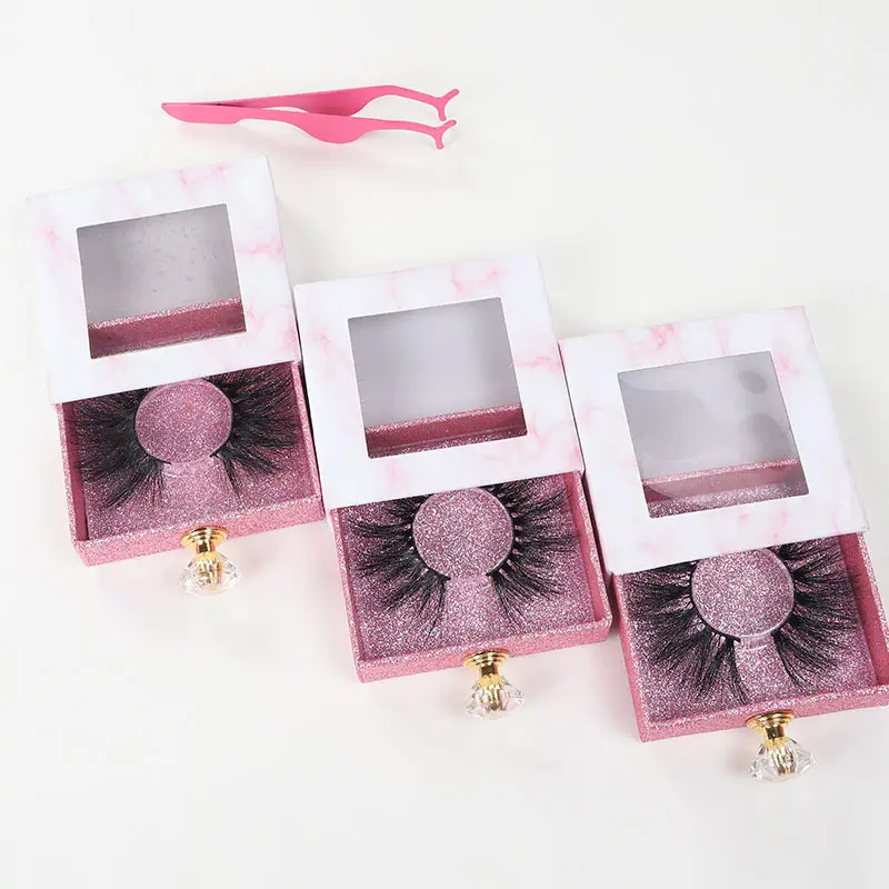 

fluffy false eyelashes manufacturer curly lashes3d wholesale vendor customized eye lash packaging logo 25mm 5d mink lashes