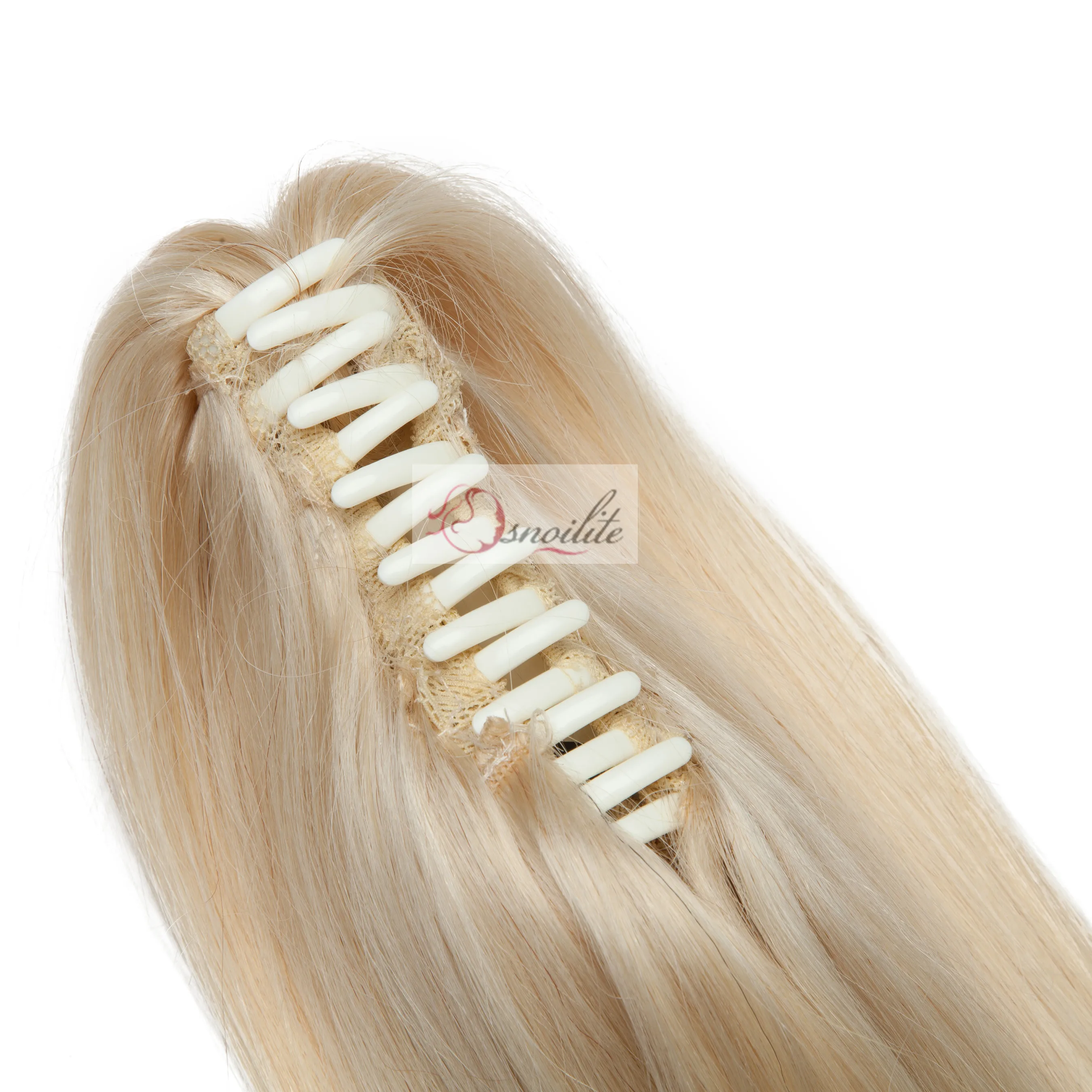 Russian Blonde Claw Clip In Human Hair Ponytail Extension Buy